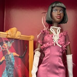 Barbie HarlemSelma Dupar James Doll & 65th Anniversary Boll